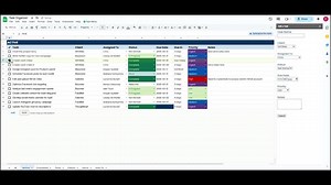 Task Organizer W/add a Task Sidebar - Custom Status & Priority - Etsy UK