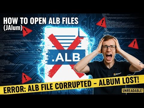 How to Open ALB Files (JAlbum)