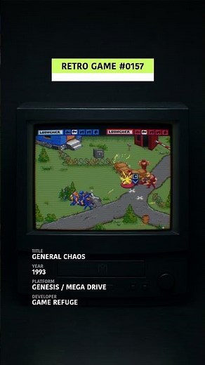 Retro Game #0157 - General Chaos - Genesis / Mega Drive - #retrogaming
