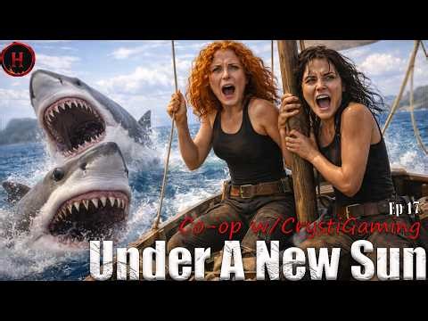 SHARKS ATTACKED OUR BOAT! 😱🦈 WE HAD TO GO! | Under A New Sun [Ep 17]