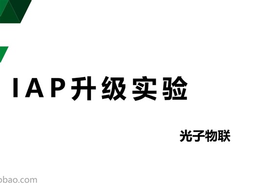 【STM32F030C8T6系列】14. 实验例程——IAP升级实验