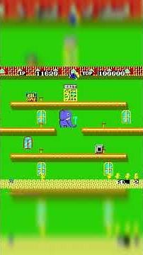 Flicky (1991) SEGA Gameplay – Rettet die Küken & meistert Level voller Katzen! #retrogaming