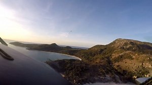 A spectacular view in a dire situation as our Cairns crew rushed to retrieve a person who was bitten by a shark while snorkeling off Lizard Island in Far North Queensland recently. Thanks to RFDS Flight Nurse Patrick for this incredible footage. | Royal Flying Doctor Service of Australia