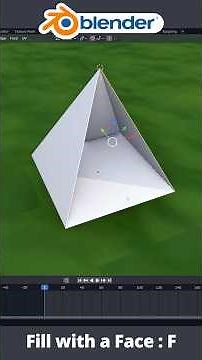 Unnecessarily difficult pyramid tutorial #blender3d #blender #gamedev #indiedev #3dmodeling #3dart