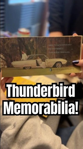 Original Thunderbird Owners Manuals And Schematics!