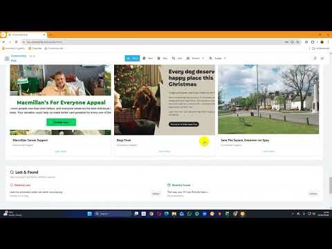 Community Hub Registration for an Enterprise account