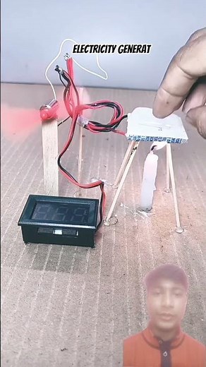 How to generate electricity with a peltier module #project #experiment #tech #ytshort