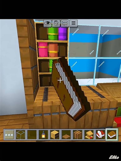 Minecraft Aquarium Desk 💀 #minecraft