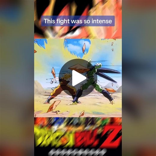 Intense Goku vs Cell Battle: DBZ Anime