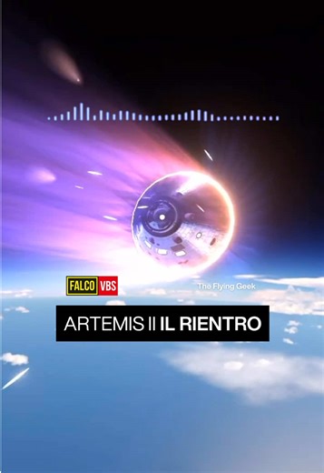 La missione Artemis II si avvicina alla sua fase finale: nelle prossime ore l'equipaggio ammarerà (alle 2 di notte ora italiana) nell'Oceano Pacifico, concludendo il primo volo con esseri umani verso la Luna dall'era Apollo. Nelle ultime 24 ore la capsula Orion ha eseguito un'accensione correttiva del modulo di servizio, durata circa 9 secondi, che ha modificato la velocità di 1,6 m/s per rifinire la traiettoria di rientro. Una breve perdita di comunicazione (risolta rapidamente) ha interrotto t