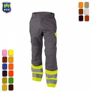 [Hot Item] Wholesale Hi Vis Trousers Construction Safety Cargo Pants