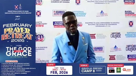 DAY 4 || PRE - ATWEA HEAT UP PRAYERS || WITH PRESBY CAMP 8 TEAM MEMBERS FEATURING KWABENA ANIM AND REV. SHADRACH MIREKU || THURSDAY, 29TH JANUARY 2026. | Rev. William Akotuah Opare