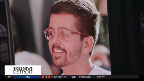 Hudson's Detroit celebrate ribbon cutting of public plaza honoring Nick Gilbert