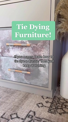 Transforming Furniture with Tie Dye | DIY Tutorial