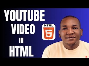How to Embed a YOUTUBE VIDEO in html: Embed a YouTube video in Website in 2025