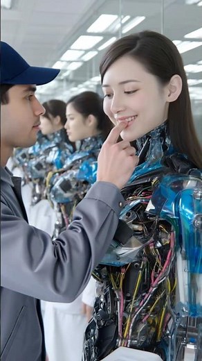 A surprising incident occurred during the final inspection of the MP humanoid #technology #robot