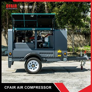 [Hot Item] 120cfm Portable Diesel Air Compressor