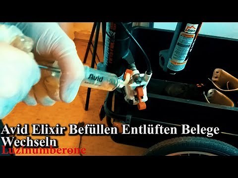 Avid Elixir | Befüllen | Entlüften | Beläge Wechseln | Bleed