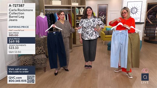 You are watching Carla Rockmore - Fashion on QVCÂ®. Shop the show, here: https://qvc.co/qvcshopnowmarch2026 | QVC Live