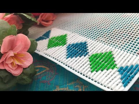 BEAUTIFUL AND SIMPLE PLASTIC CANVAS DESIGN IDEAS FOR BEGINNERS ll Woolen Craft #33
