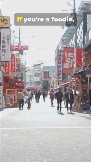 3 Things You MUST Do in Osaka!