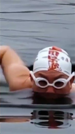 Majestic Dragon Emerges in a Splash! SwimmingDragon