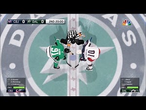 NHL 18 - Dallas Stars vs Columbus Blue Jackets - Gameplay (HD) [1080p60FPS]