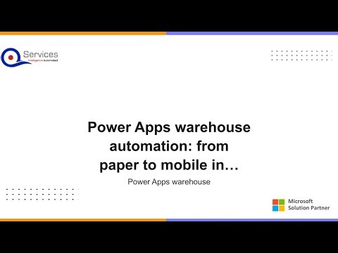 Power Apps warehouse automation: from paper to mobile in weeks