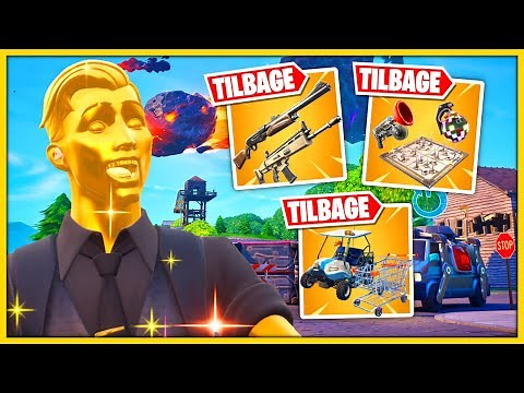 Fortnite Chapter 1 Er Tilbage! (Pump Shotgun, Scar, Traps + Meget Mere) • Dansk