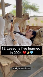 12 lessons in 12 months 💎✨♥️ This has been one of the toughest years of my life. Here is what I got out of it. And you will see the results next year ✨🙌🏼🤍 | ACF Animal Rescue