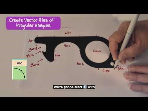 CNC Vectors! How I create a CNC DXF file for a pattern (or part) with an irregular shape