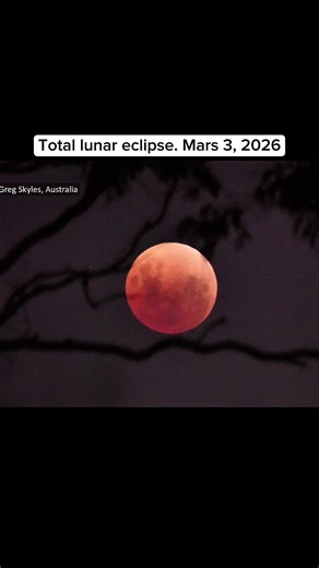 Total Lunar Eclipse on Mars 3, 2026