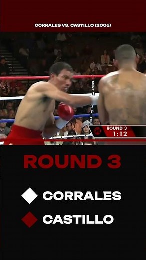 Corrales vs Castillo – Round 3 / Legendary Boxing Fight (2005) #boxing