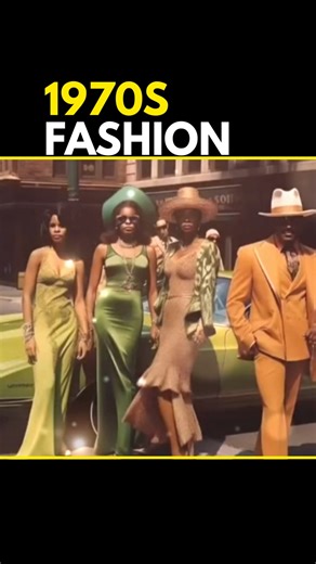 🕺🏾✨ The 1970s were more than an era—they were a vibe. Bell-bottoms kissed the dance floor, afros reached new heights, and self-expression ruled every runway and block party. From suede fringe jackets to wide-collar shirts, platform shoes, and bold prints, the ‘70s gave rise to a fearless fashion movement rooted in confidence and freedom. Black culture shaped the decade’s style—think Soul Train swagger, Blaxploitation cool, and the glitter of disco nights. Every outfit told a story of liberatio