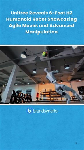 Unitree Robotics has released new footage demonstrating significant strides in humanoid robotics, sharing a January 4 video featuring its latest model, the H2. Standing nearly six feet tall, the robot performs high-speed maneuvers such as flying kicks, backflips, and powerful sandbag strikes, showcasing the increasing rivalry among robotics companies to push the limits of mobility and control. The H2 represents Unitree’s most advanced and tallest humanoid yet, weighing roughly 70 kilograms and b
