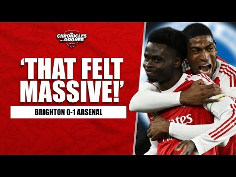 BRIGHTON 0-1 ARSENAL: A SIGNIFICANT NIGHT IN THE TITLE RACE?