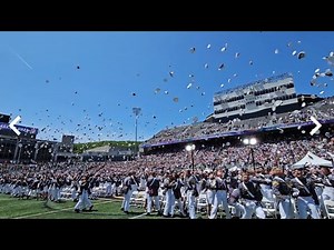 "Oath to Toss" Concluding Moments West Point Class of '23 Graduation at Michie Stadium