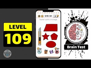 Brain Test Level 109 Walkthrough