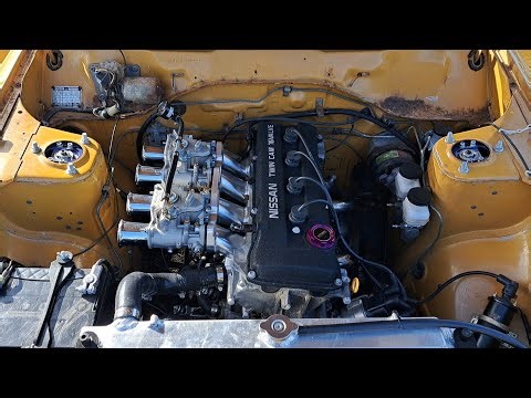 KA24DE Twin Carb 78 Datsun B210