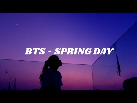 BTS - SPRING DAY (Easy lyrics)