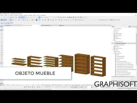 ARCHICAD GDL OBJETO MUEBLE