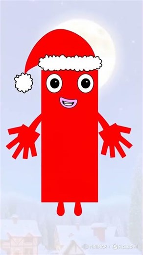 Numberblocks Christmas Santa