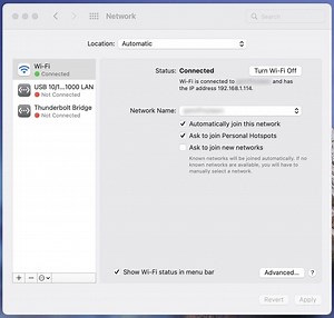 How to create different Network Locations for different purposes in macOS - TechRepublic