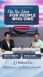Got a CP63 Notice from the IRS? Here’s What It Means! #IRS #TaxTips #CP63 #TaxRefund #fileyourtaxes | Optima Tax Relief