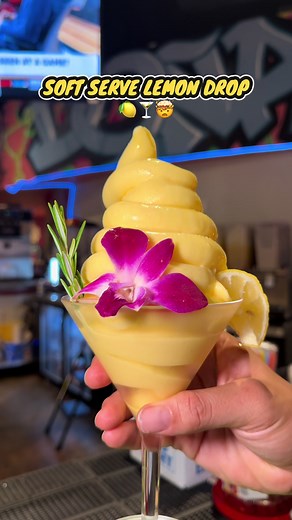 Soft Serve Lemon Drop Cocktail Recipe
