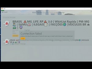 🔴AO VIVO -FIVEM COMO CORRIGIR ERRO DA STEAM ID-NO SERVIDORES WINDOWS SERVER🌟🌟🌟