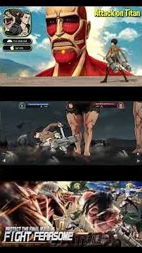 This Attack on Titan Mobile Game is INSANE #TitanRegiment #Gaming