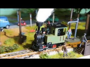 H0e Feldbahn Anlage - Minitrains Stainz