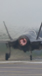 45K views · 1.3K reactions | The Pratt & Whitney F135 used in the F-35 is massive! It delivers over 40,000lbs of thrust and is very loud. Definitely not stealth by the noise. Have you experienced one go to full power over your head? ⚡️ #prattandwhitney #f135 #f35lightning #slowmotion | Turn 'n' Burn | Facebook