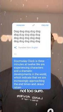 The Google Translate Doomsday Glitch